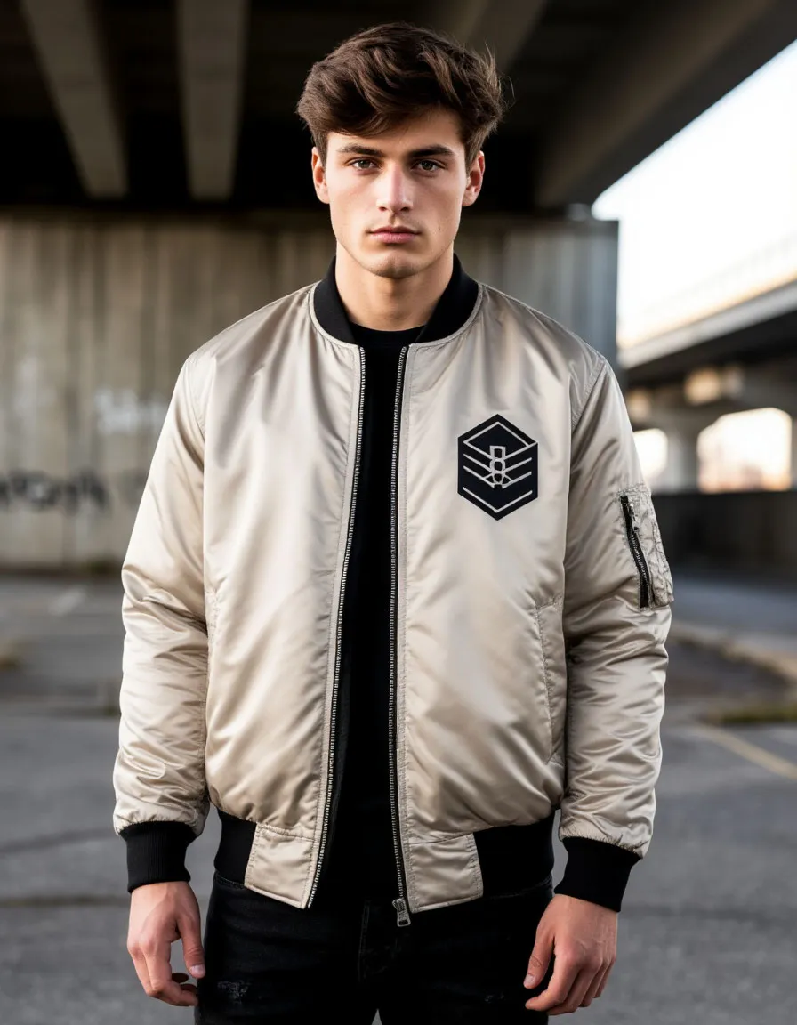 Пошив бомбера на заказ с логотипом Пошив бомбера на заказ с логотипом