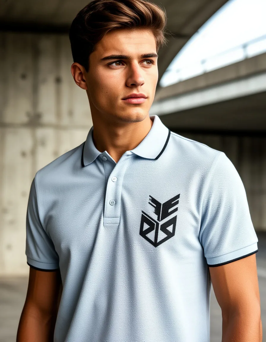 Футболка поло с логотипом