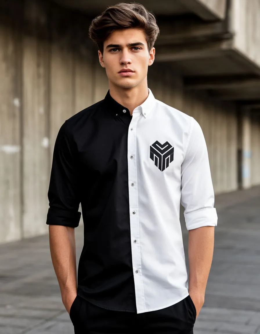 Рубашка с логотипом компании Рубашка с логотипом компании